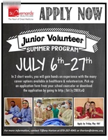 St. Bernard's Junior Volunteer Program