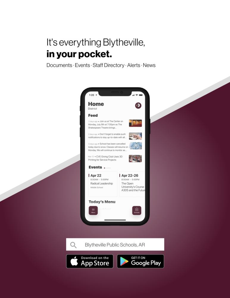 Blytheville App Poster