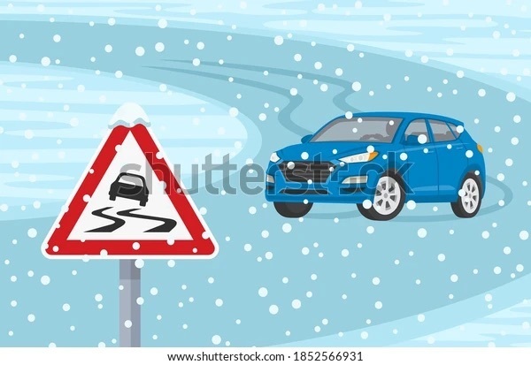 car on ice