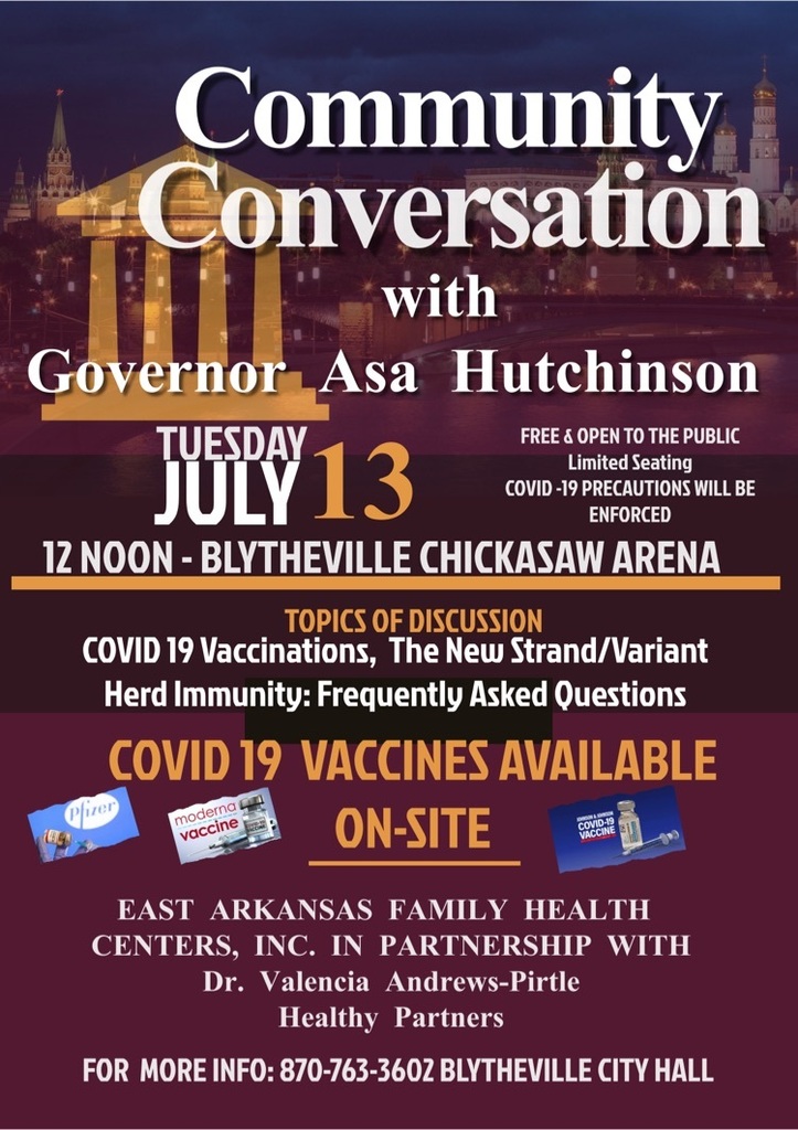 Community Conversation with Governor Asa Hutchinson 