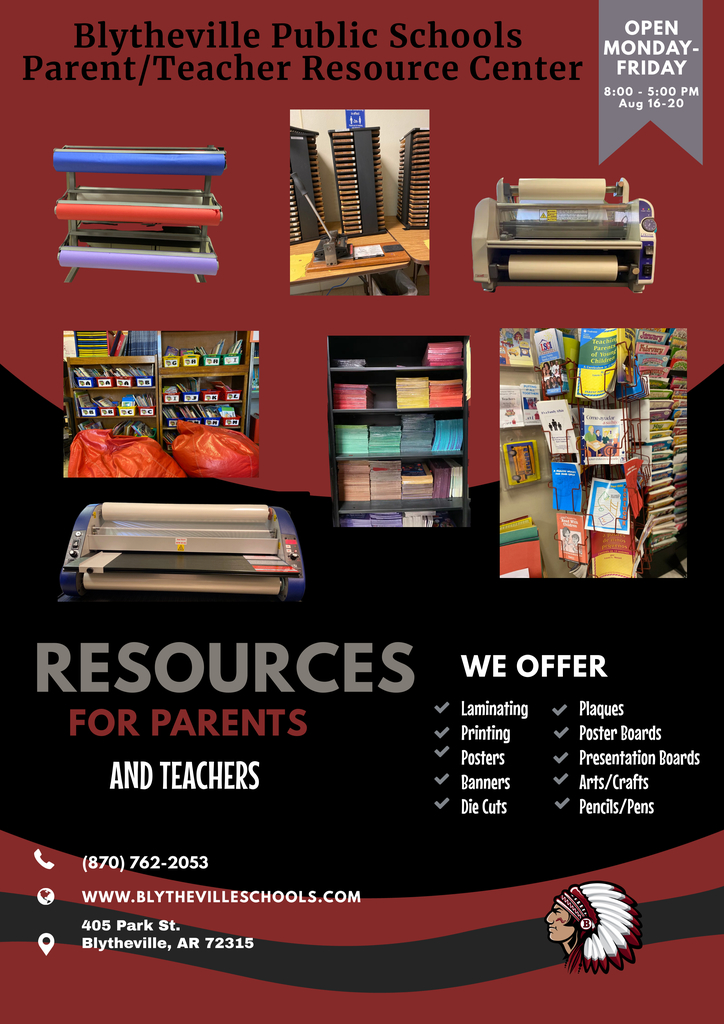 Parent/Teacher Resource Center